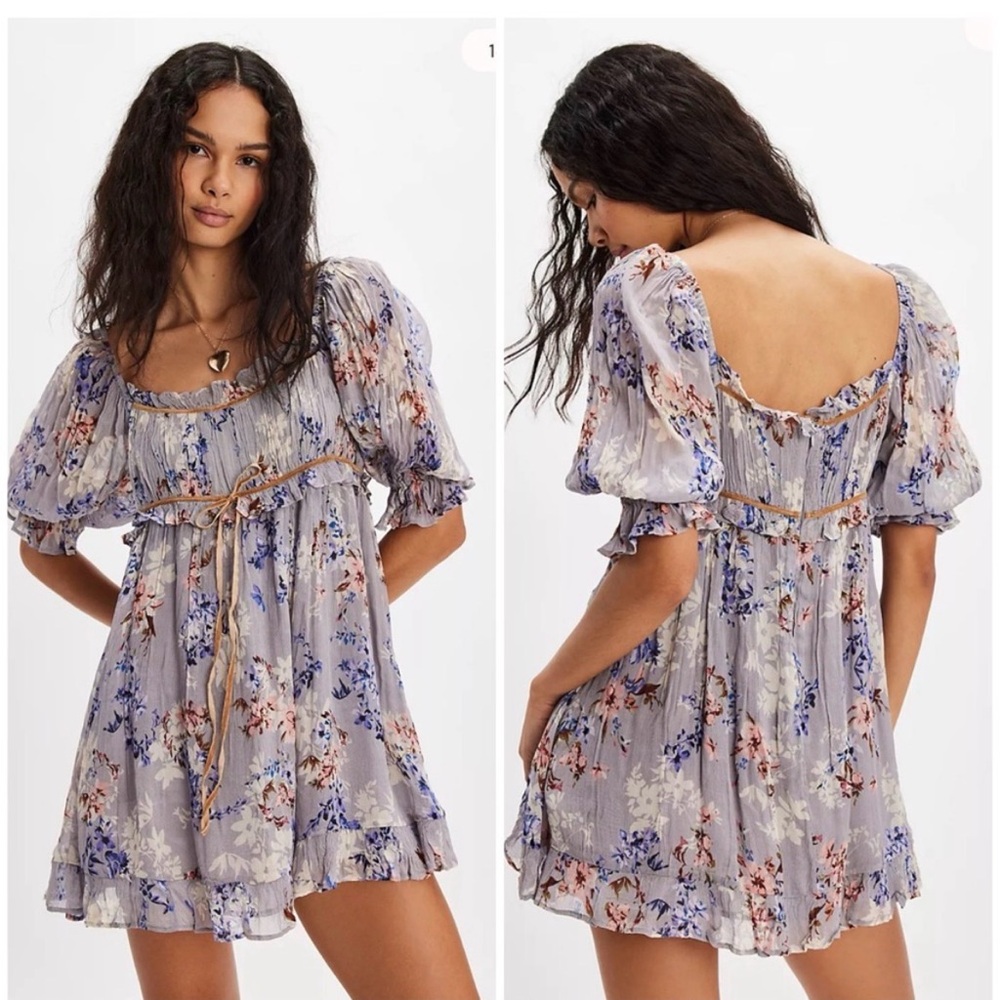 Free People Marney Mini Dress Sz Xs BNWOT $75